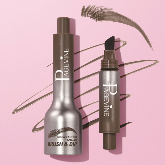 2025 popular eyebrow gel, large brush head, no smudging